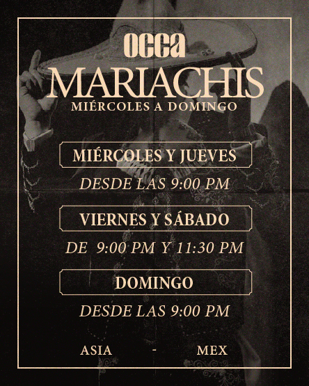 MARIACHIS MIÉRCOLES A DOMINGO