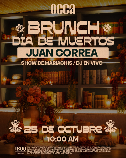 BRUNCH DIA DE MUERTOS 25 DE OCTUBRE